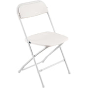 4 Pack Folding Chairs, Foldable Plastic Chairs with Heavy Duty Metal Frame, Portable Folding Card Table V952-JSZDYSLJS4BZEBN6X001V0