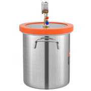 5 Gallon Vacuum Chamber, Upgraded Tempered Glass Lid Vacuum Degassing Chamber, 304 Stainless Steel Chamber, V952-JSZKTJS5GALLH3CGUV0