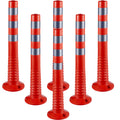 Traffic Delineator Posts Flexible Channelizer Cone 30" Spring Post 6PCS V952-JSZPUJSZ6P0000001V0
