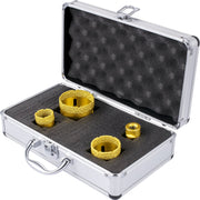 Diamond Drill Bits 4PCS Diamond Hole Saw 25/35/50/68mm Tile Hole Saw Kit Vacuum Brazed Diamond Drill Bit V952-JT420355068MMJN3HV0