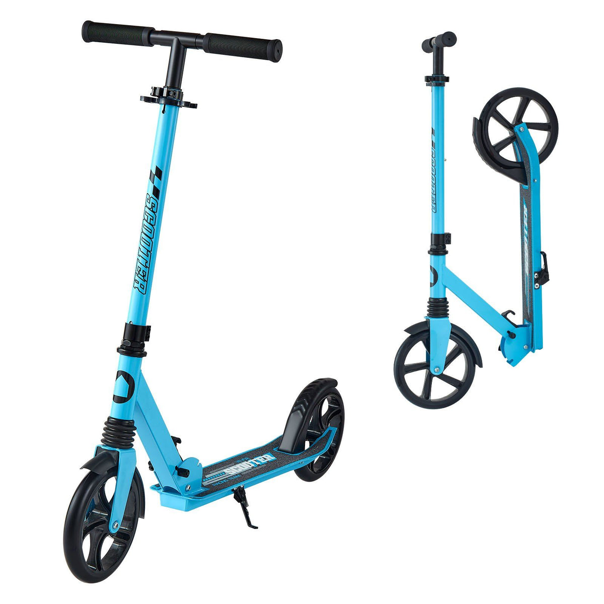Kick Scooter for Kids Ages 8+, Teens & Adults, 2-Wheel Toddler Scooter with Adjustable Height Handlebar, Wide V952-JTHBC2L8INCHDQ0I0001V0