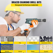 Diamond Drill Bits 6PCS Diamond Hole Saw 20/35/40/50/55/68mm Tile Hole Saw Kit Vacuum Brazed Diamond Drill V952-JTQHJGSKZTJ62RWI8V0