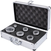 Diamond Drill Bits 6PCS Diamond Hole Saw 20/35/40/50/55/68mm Tile Hole Saw Kit Vacuum Brazed Diamond Drill V952-JTQHJGSKZTJ62RWI8V0