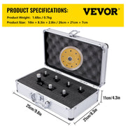 Diamond Drill Bits 7PCS Diamond Hole Saw 6/6/8/8/10/12/14mm Tile Hole Saw Kit Vacuum Brazed Diamond Drill Bit V952-JTQHJGSKZTJ76YD1YV0