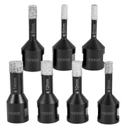 Diamond Drill Bits 7PCS Diamond Hole Saw 6/6/8/8/10/12/14mm Tile Hole Saw Kit Vacuum Brazed Diamond Drill Bit V952-JTQHJGSKZTJ76YD1YV0