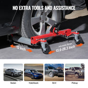 Wheel Dolly, Max Capacity 1500 Lbs Car Dolly, Car Jack Dolly Lifter with 360 degrees Rotatable Wheels, Heavy V952-JTSLSBYC1J15C4BCJV0