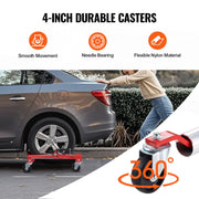 Wheel Dolly, Max Capacity 1500 Lbs Car Dolly, Car Jack Dolly Lifter with 360 degrees Rotatable Wheels, Heavy V952-JTSLSBYC1J15C4BCJV0