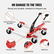 Wheel Dolly, Max Capacity 1500 Lbs Car Dolly, Car Jack Dolly Lifter with 360 degrees Rotatable Wheels, Heavy V952-JTSLSBYC1J15C4BCJV0