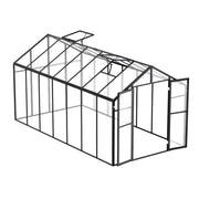 Polycarbonate Greenhouse 8 x 14 Ft Outdoor Walk-in Greenhouse for Garden V952-JTSZWSL8W14FB0RRXV0