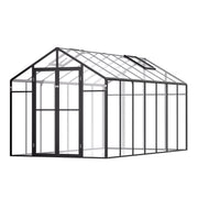 Polycarbonate Greenhouse 8 x 14 Ft Outdoor Walk-in Greenhouse for Garden V952-JTSZWSL8W14FB0RRXV0