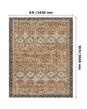 Area Rug, 2438.4 x 3048 mm Large Washable Rug, Non-Slip & Tear-Resistant Soft Carpet, Pet & Child Friendly V952-JXDDT8X10FTFP7Y9N001V0