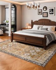 Area Rug, 2438.4 x 3048 mm Large Washable Rug, Non-Slip & Tear-Resistant Soft Carpet, Pet & Child Friendly V952-JXDDT8X10FTFP7Y9N001V0