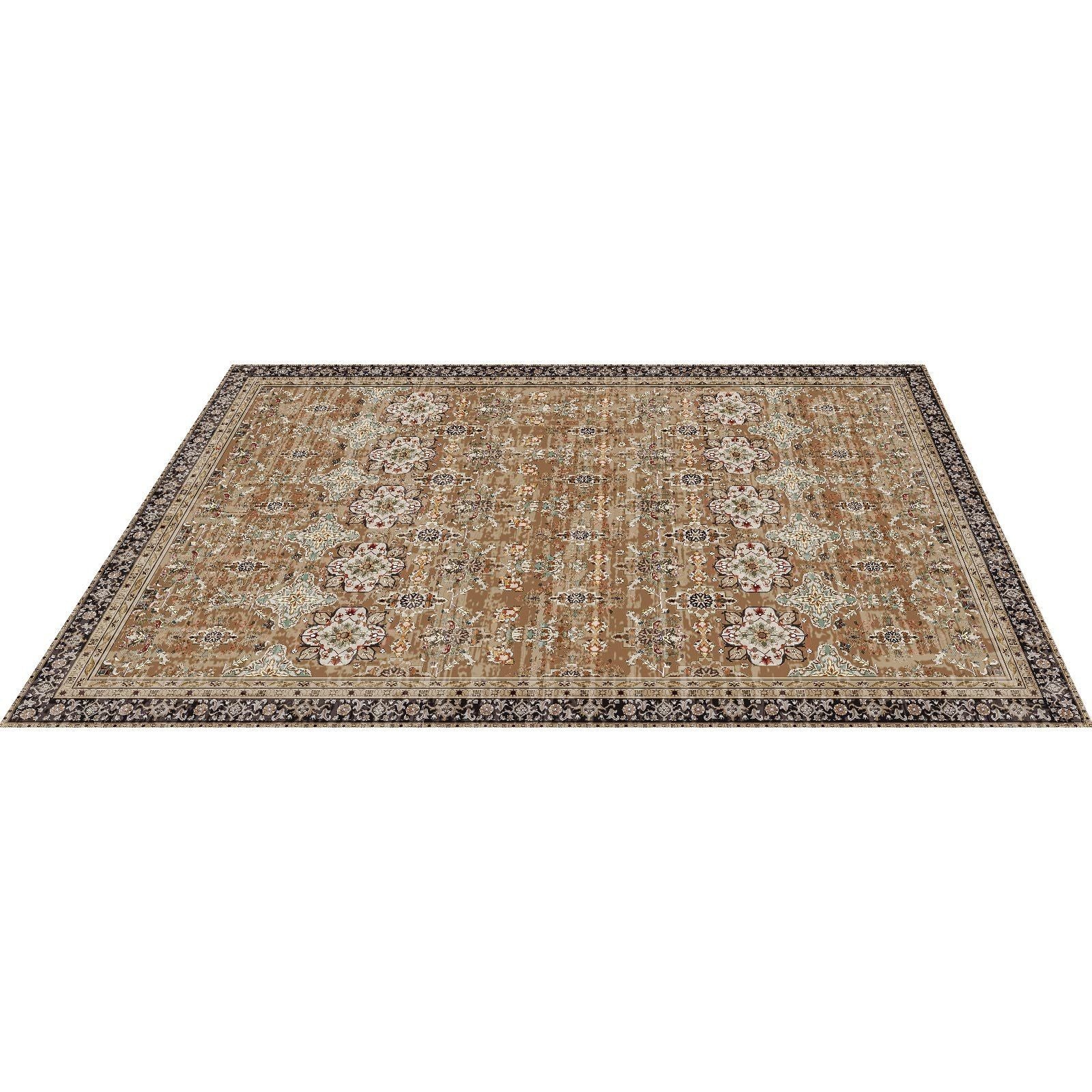Area Rug, 2438.4 x 3048 mm Large Washable Rug, Non-Slip & Tear-Resistant Soft Carpet, Pet & Child Friendly V952-JXDDT8X10FTFP7Y9N001V0