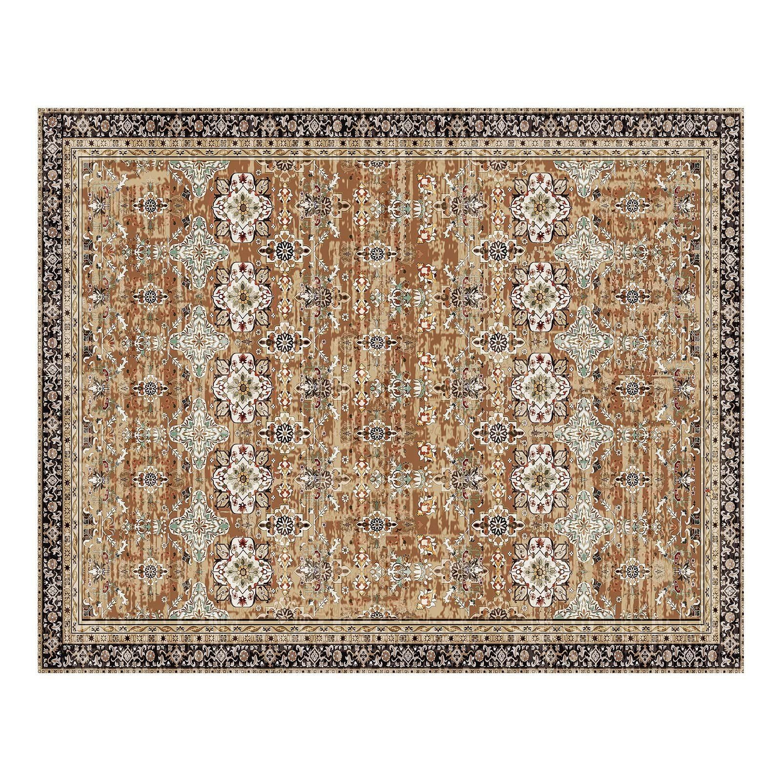 Area Rug, 2438.4 x 3048 mm Large Washable Rug, Non-Slip & Tear-Resistant Soft Carpet, Pet & Child Friendly V952-JXDDT8X10FTFP7Y9N001V0
