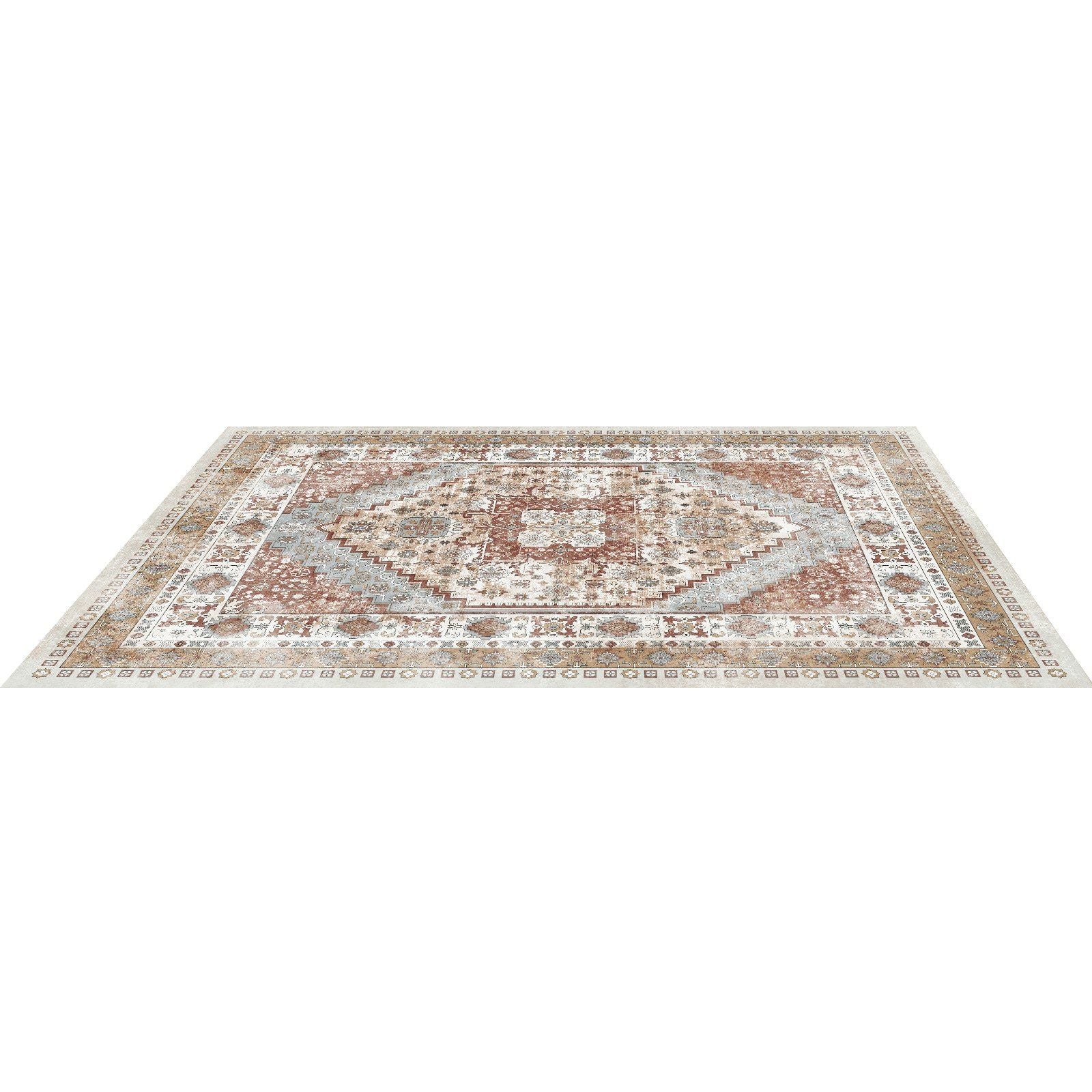 Area Rug, 2438.4 x 3048 mm Large Washable Rug, Non-Slip and Tear-Resistant Soft Carpet, Pet & Child Friendly V952-JXDDT8X10FTFZ8SUZ001V0