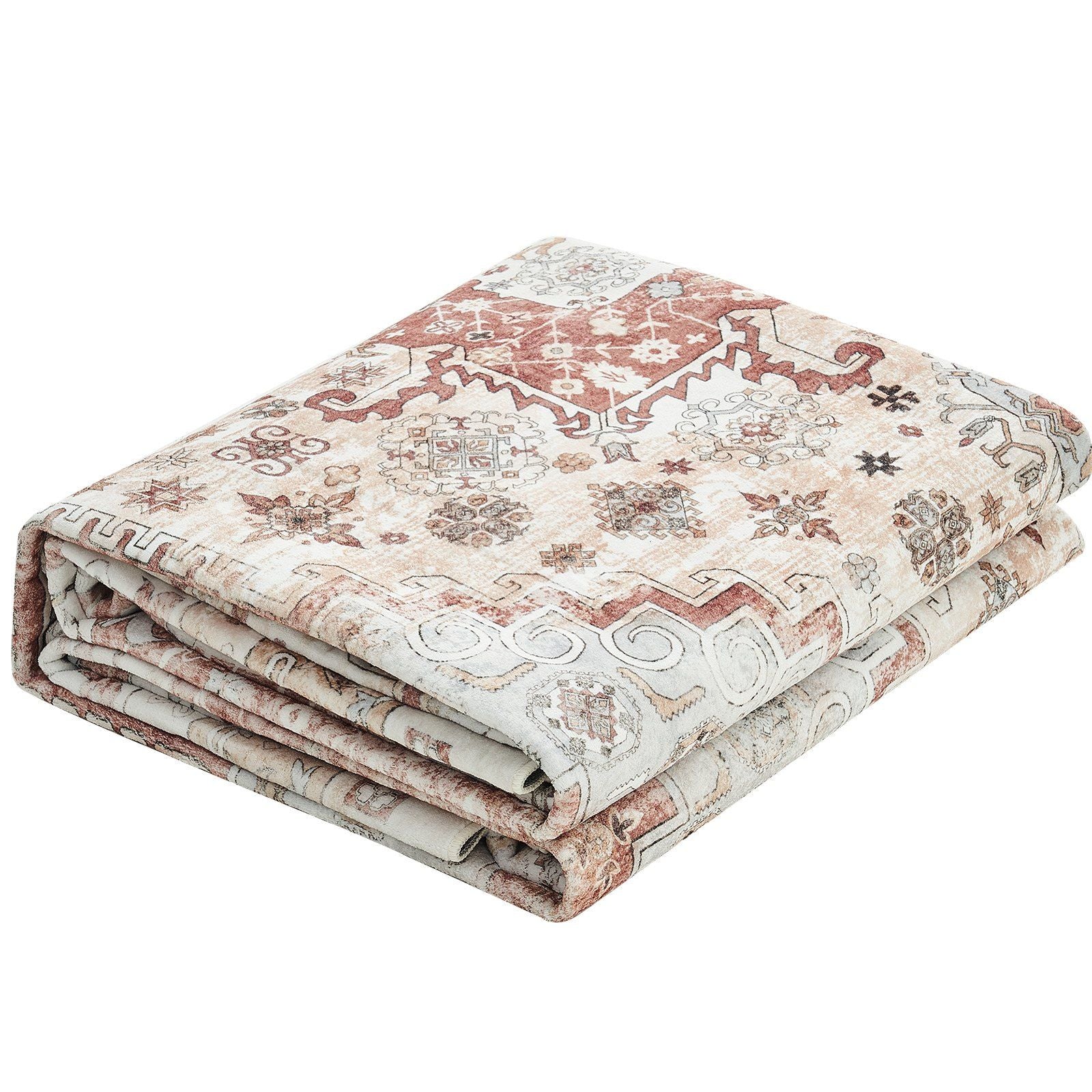 Area Rug, 2438.4 x 3048 mm Large Washable Rug, Non-Slip and Tear-Resistant Soft Carpet, Pet & Child Friendly V952-JXDDT8X10FTFZ8SUZ001V0