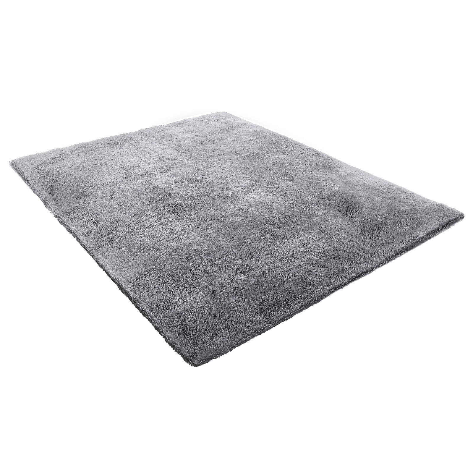 Indoor Plush Area Rugs, 2.44 x 3.05m Soft Plush Carpet, Furry Shag Area Rugs for Living Room, Bedroom, V952-JXDDTSM8X10FS61MV001V0