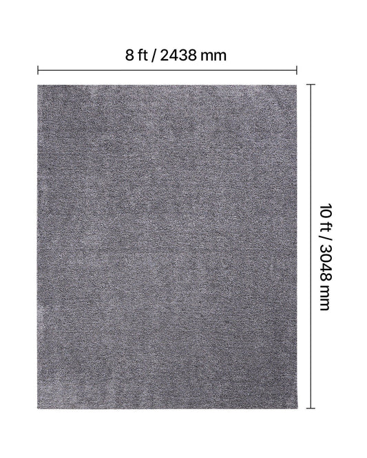 Indoor Plush Area Rugs, 2.44 x 3.05m Plush Carpet, Area Rugs Furry with Long Plushs Pile, Thick & Durable V952-JXDDTSSCR8X1HTYN7001V0