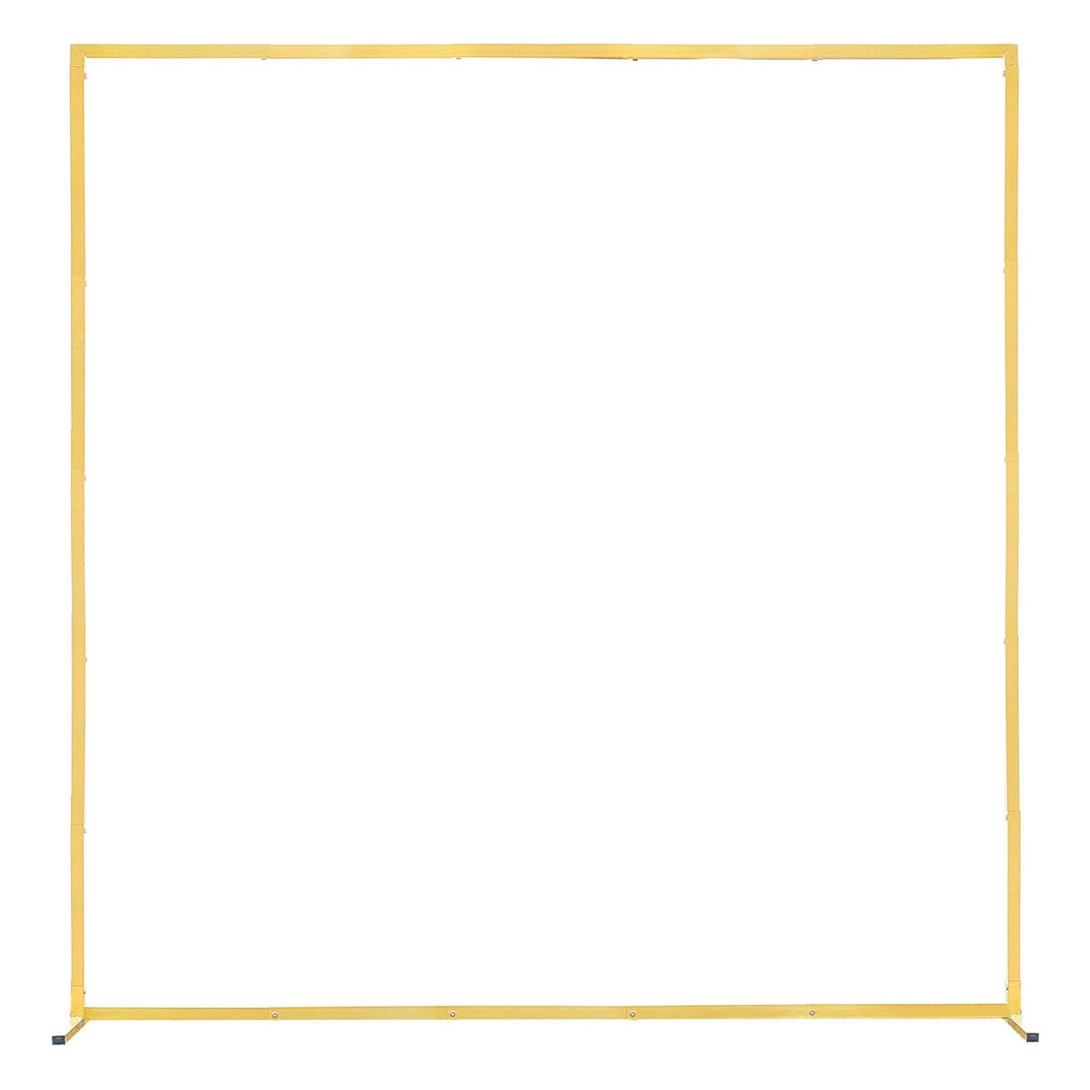 Arch Backdrop Stand, 2 x 2 m, Stable Structure, Easy Assembly, Square Gold Metal Arch Backdrop Stand for V952-JXJDJT66FT66JQXDB001V0