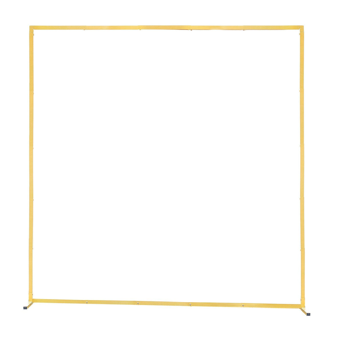 Arch Backdrop Stand, 2 x 2 m, Stable Structure, Easy Assembly, Square Gold Metal Arch Backdrop Stand for V952-JXJDJT66FT66JQXDB001V0