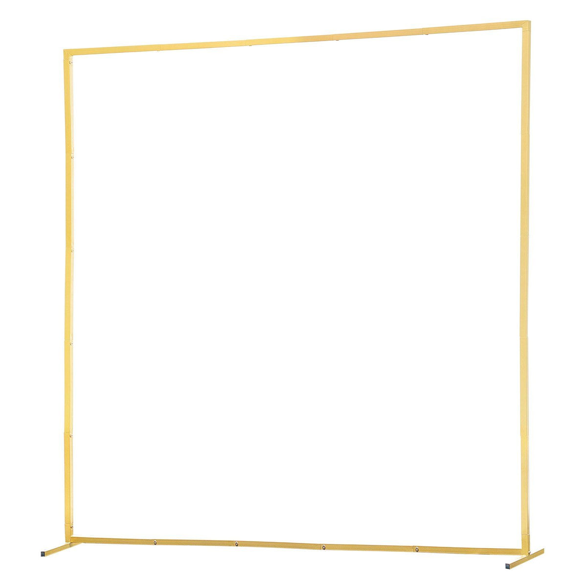Arch Backdrop Stand, 2 x 2 m, Stable Structure, Easy Assembly, Square Gold Metal Arch Backdrop Stand for V952-JXJDJT66FT66JQXDB001V0
