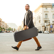 Electric Guitar Hard Case, 1095 mm Rectangular Guitar Hard Case, With Lock Latch Keys Handle, PVC Padding V952-JXJTYHJXJHBDYEWZQV0