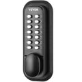Mechanical Keyless Entry Door Lock, 14 Digit Keypad, Water-proof Zinc Alloy, Outdoor Gate Door Locks Set with V952-JXMMSBMAZSZMEOO20V0