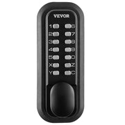 Mechanical Keyless Entry Door Lock, 14 Digit Keypad, Water-proof Zinc Alloy, Outdoor Gate Door Locks Set with V952-JXMMSBMAZSZMEOO20V0