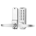 Mechanical Keyless Entry Door Lock, 14 Key Mechanical Door Lock, Mechanical Keypad Door Lock with Handle, V952-JXMMSQRSSZMM988L0V0