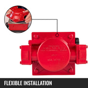 Mechanical Fuel Meter 20 GPM Fuel Flow Meter 3-Digital Batch Display Fuel Transfer Meter 2.54 cm Diesel Fuel V952-JXRYB20GPM3L00001V0