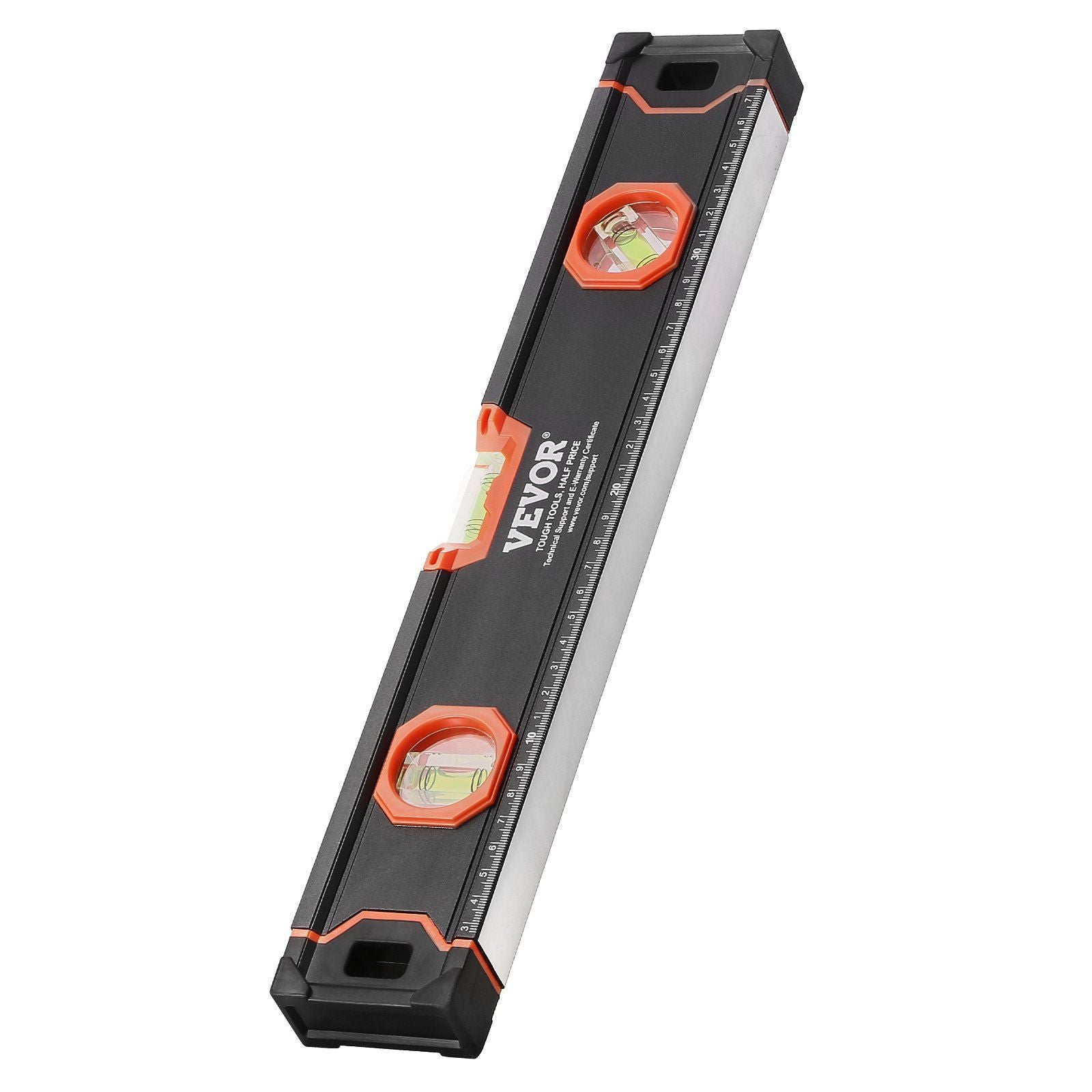 6-Piece Torpedo Level, 2000/1200/800/600/400/250 mm Box Levels Set, Bubble Vials Ruler for 45/90/180 Degree, V952-JXSPC78INCH401BF2V0