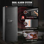 6-8 Rifles Gun Safe, Rifle Safe with Lock & Digital Keypad, Quick Access Tall Gun Storage Cabinet with V952-JXSQJPZS8Z002XKG0V9