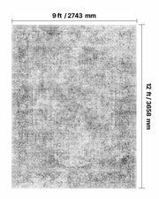 Area Rug, 2743.2 x 3658 mm Large Washable Boho Rug, Non-Slip and Tear-Resistant Soft Carpet, Pet & Child V952-JXTDDT9X12FTN8946001V0