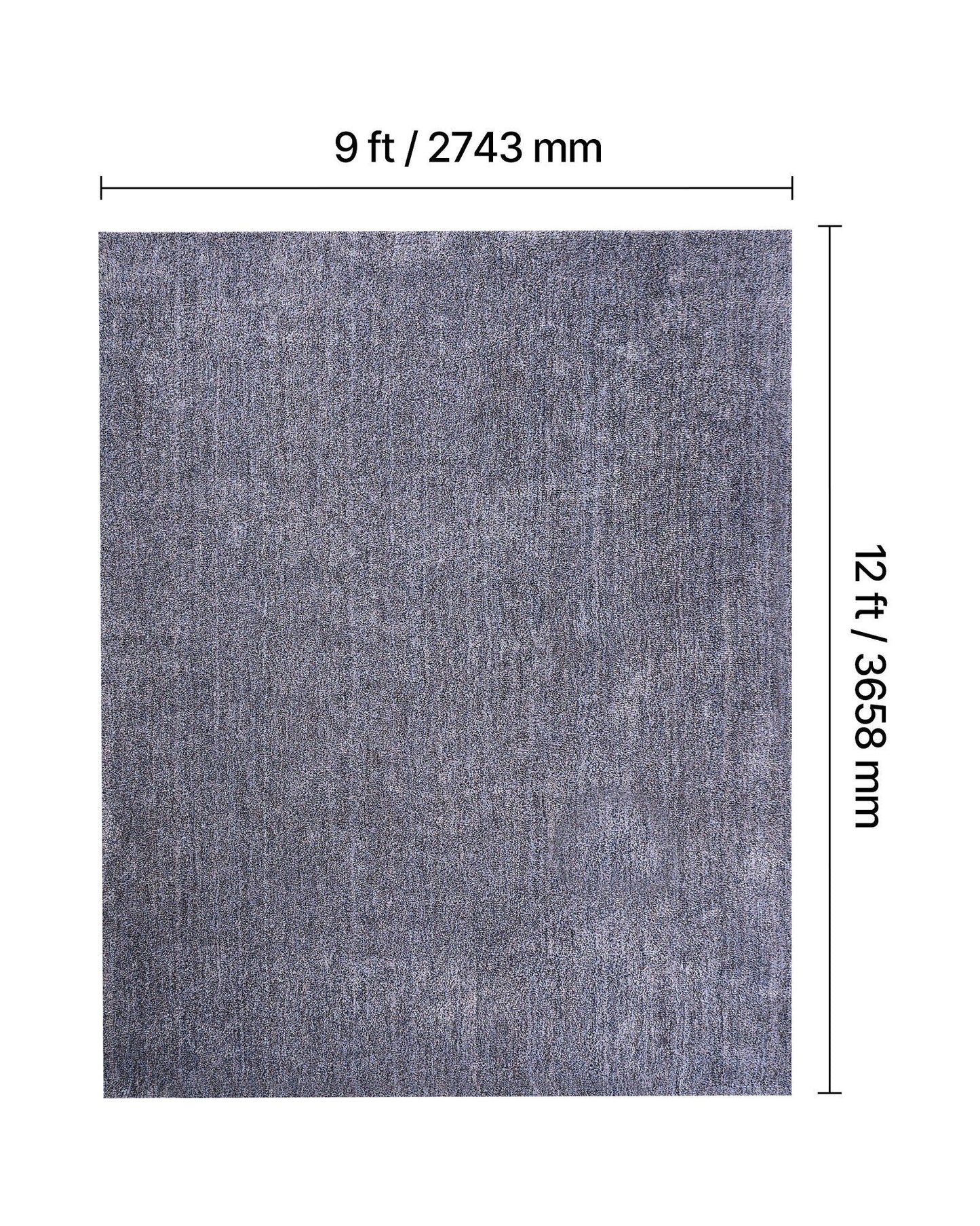 Indoor Plush Area Rugs, 2.74 x 3.66 m Plush Carpet, Area Rugs Furry with Long Plushs Pile, Thick & Durable V952-JXTDDTSSCR9X6FZJ6001V0