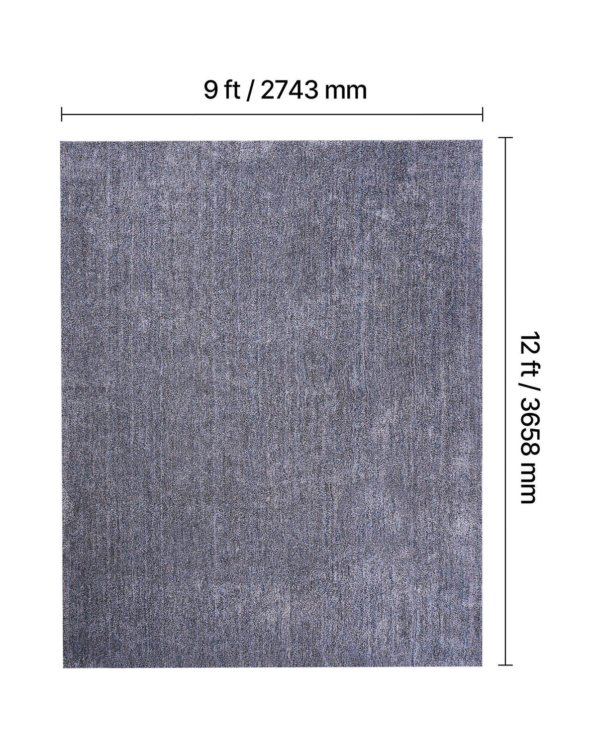 Indoor Plush Area Rugs, 2.74 x 3.66 m Plush Carpet, Area Rugs Furry with Long Plushs Pile, Thick & Durable V952-JXTDDTSSCR9X6FZJ6001V0