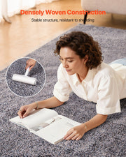 Indoor Plush Area Rugs, 2.74 x 3.66 m Plush Carpet, Area Rugs Furry with Long Plushs Pile, Thick & Durable V952-JXTDDTSSCR9X6FZJ6001V0