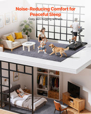 Indoor Plush Area Rugs, 2.74 x 3.66 m Plush Carpet, Area Rugs Furry with Long Plushs Pile, Thick & Durable V952-JXTDDTSSCR9X6FZJ6001V0