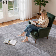 Indoor Plush Area Rugs, 2.74 x 3.66 m Plush Carpet, Area Rugs Furry with Long Plushs Pile, Thick & Durable V952-JXTDDTSSCR9X6FZJ6001V0