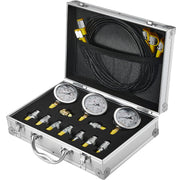 Hydraulic Pressure Test Kit, 250/400/600bar, 3 Gauges 9 Test Couplings 3 Test Hoses, Excavator Hydraulic Test V952-JXYBZ3T9G000XHZ9IV0