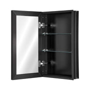 Medicine Cabinet, 14 x 24 inches, Medicine Cabinet for Bathroom with Mirror, Aluminum Frame Bathroom Wall V952-JXYJJXJ1424I3OO5PV0