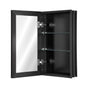 Medicine Cabinet, 14 x 24 inches, Medicine Cabinet for Bathroom with Mirror, Aluminum Frame Bathroom Wall V952-JXYJJXJ1424I3OO5PV0