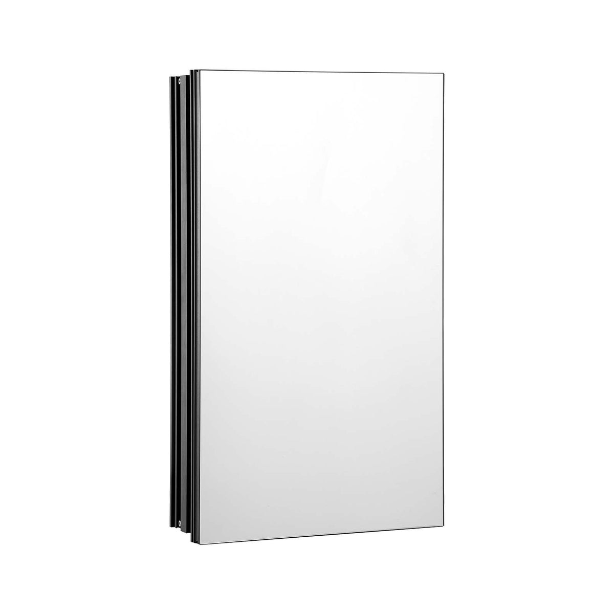 Medicine Cabinet, 14 x 24 inches, Medicine Cabinet for Bathroom with Mirror, Aluminum Frame Bathroom Wall V952-JXYJJXJ1424I3OO5PV0