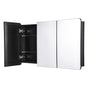 Medicine Cabinet, 25.5 x 40 inch, Medicine Cabinet for Bathroom with Mirror, Aluminum Frame Bathroom Wall V952-JXYJJXJ25540X2HYLV0
