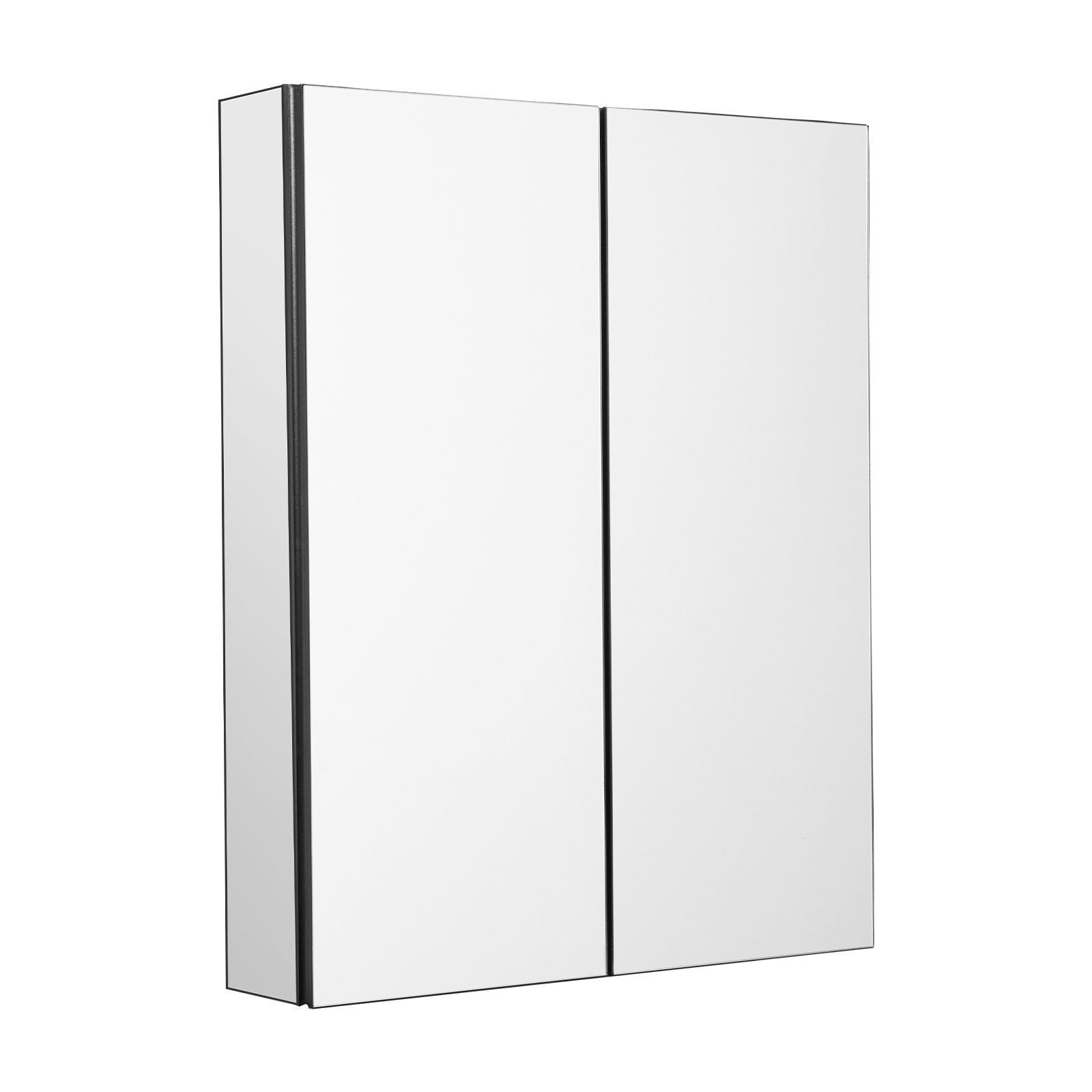 Medicine Cabinet, 26 x 30 inch, Medicine Cabinet for Bathroom with Mirror, Aluminum Frame Bathroom Wall V952-JXYJJXJ2630IPL2I7V0