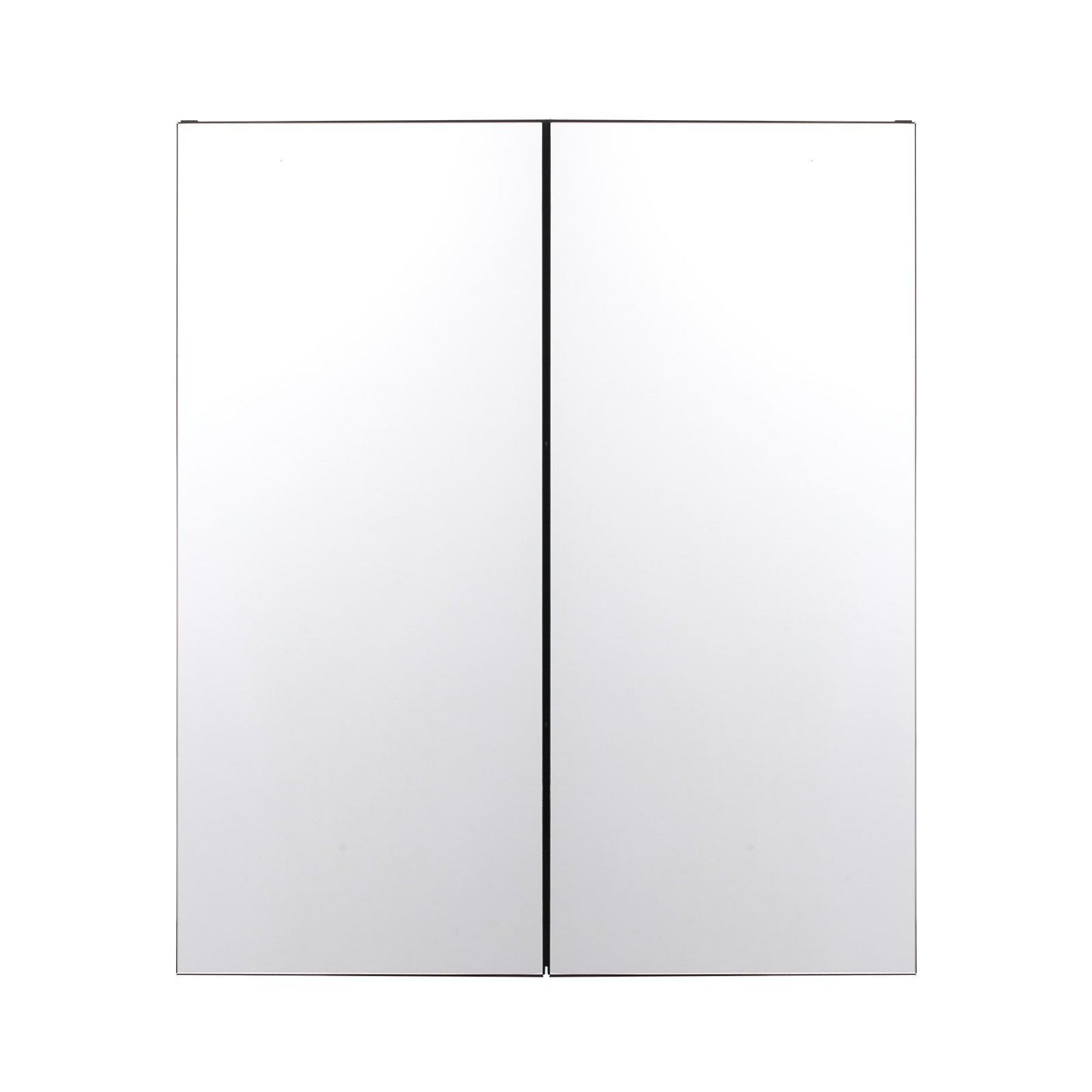 Medicine Cabinet, 26 x 30 inch, Medicine Cabinet for Bathroom with Mirror, Aluminum Frame Bathroom Wall V952-JXYJJXJ2630IPL2I7V0