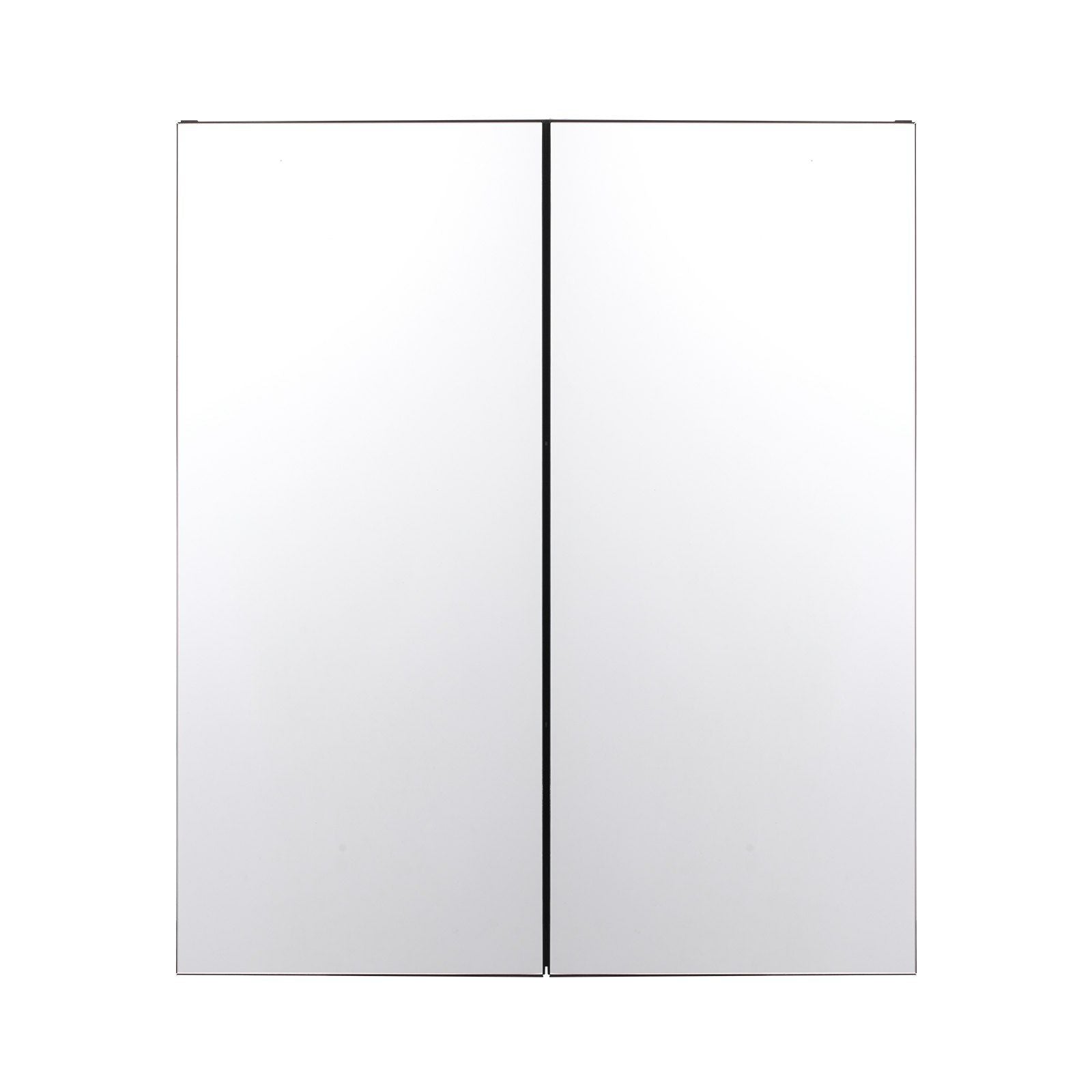 Medicine Cabinet, 26 x 30 inch, Medicine Cabinet for Bathroom with Mirror, Aluminum Frame Bathroom Wall V952-JXYJJXJ2630IPL2I7V0