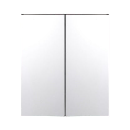 Medicine Cabinet, 26 x 30 inch, Medicine Cabinet for Bathroom with Mirror, Aluminum Frame Bathroom Wall V952-JXYJJXJ2630IPL2I7V0
