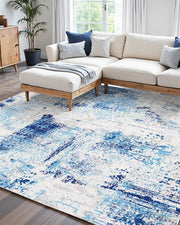 Area Rug, 1524x2133.6mm Large Washable Rug, Non-Slip and Tear-Resistant Soft Carpet, Pet & Child Friendly V952-JXZXDT5X7FTX23OBS001V0