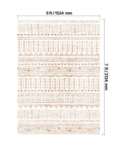 Area Rug, 1524x2133.6mm Large Washable Rug, Non-Slip Tear-Resistant Soft Carpet, Pet & Child Friendly Modern V952-JXZXDT5X7FTXC1AZU001V0