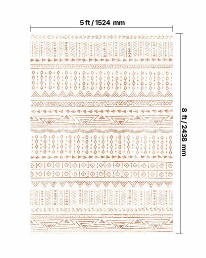 Area Rug, 1524x2438.4mm Large Washable Rug, Non-Slip Tear-Resistant Soft Carpet, Pet & Child Friendly Modern V952-JXZXDT5X8FTXN5M89001V0